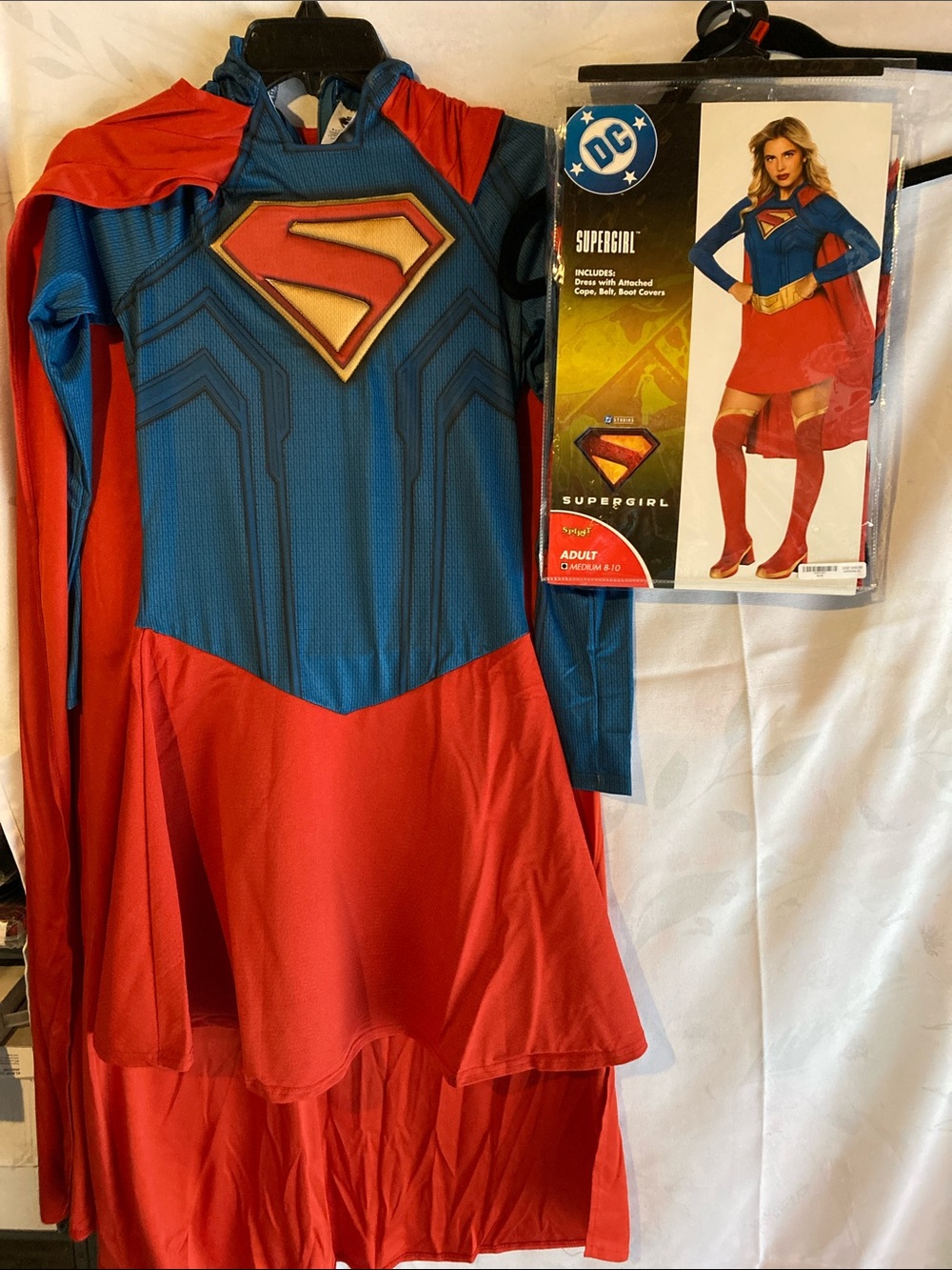 DC Superman Adult Supergirl Costume.